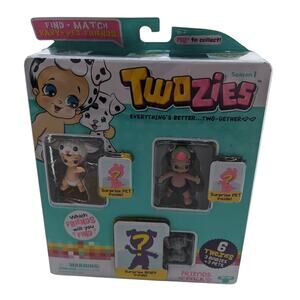 Twozies S1 Friends Pack 3 Babies and 3 Pets